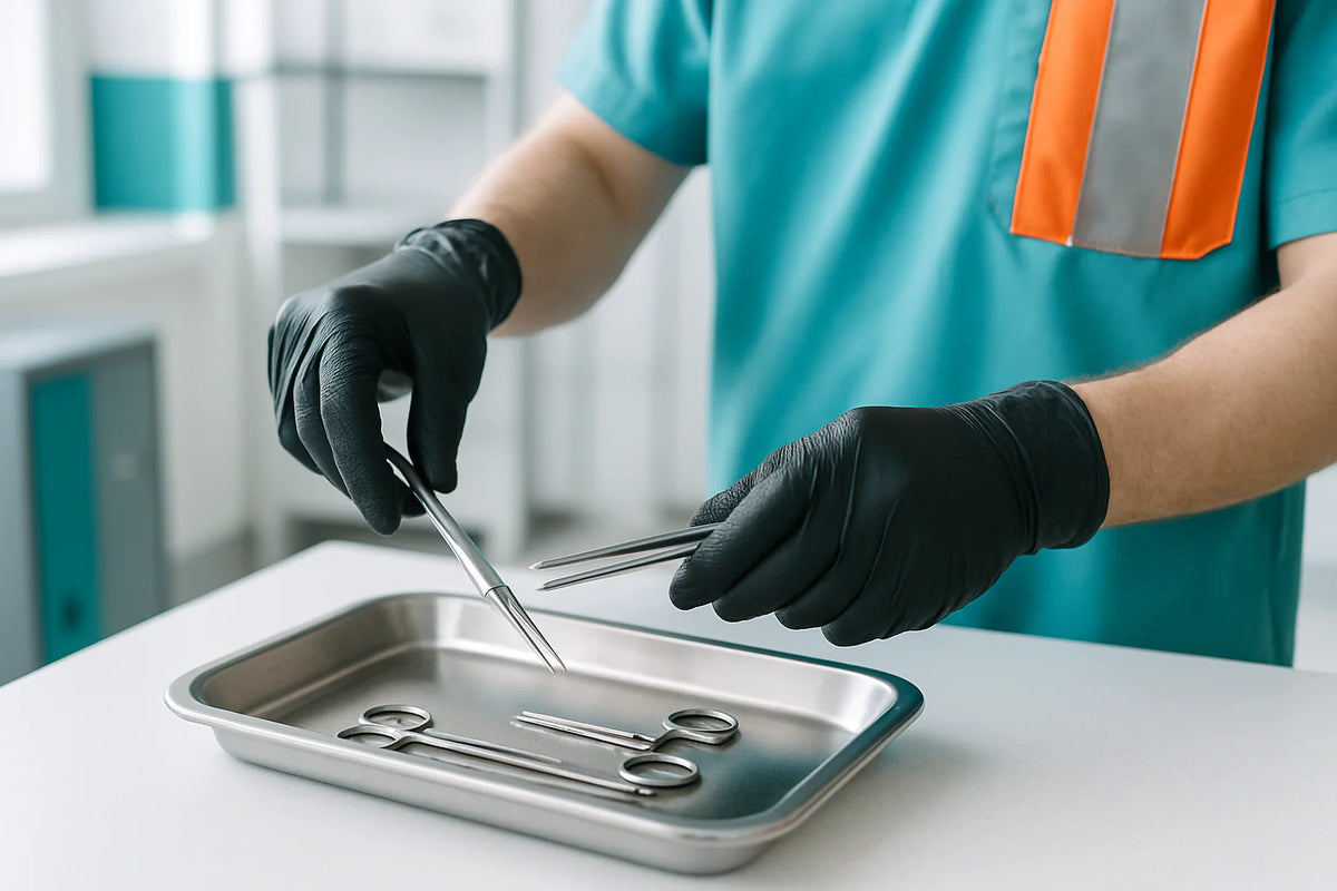 nitrile gloves
