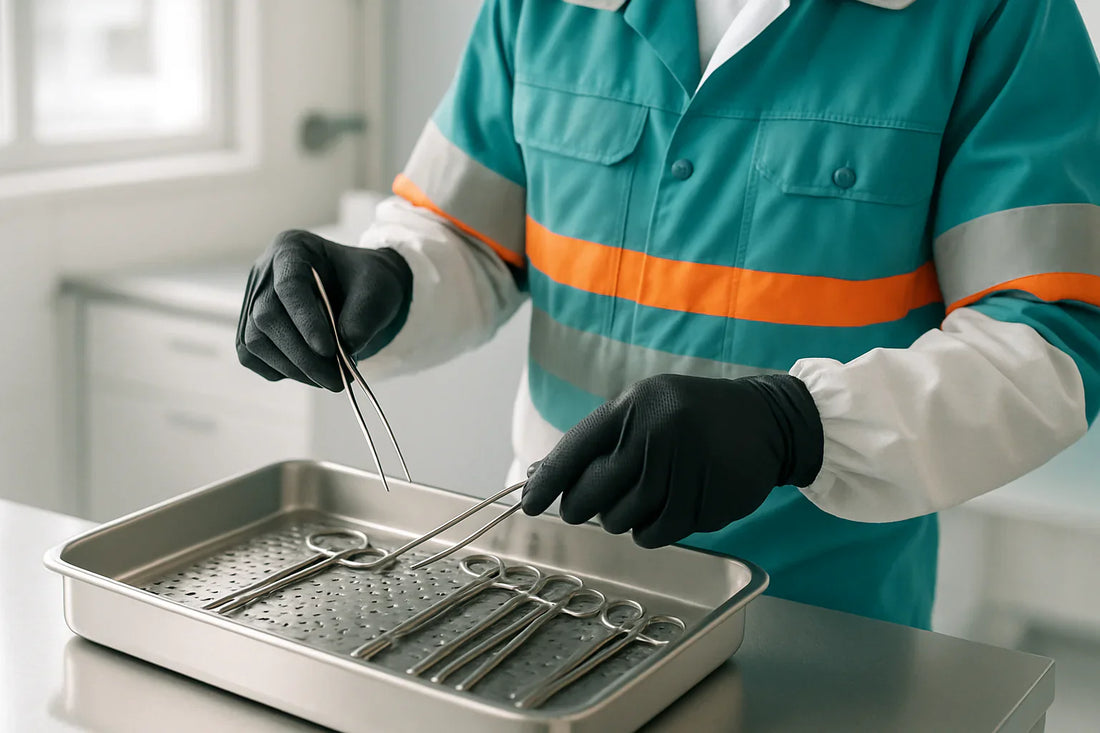 durable nitrile gloves for protection