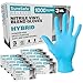 SureSafe Blue Nitrile Blend Gloves - 3 Mil, Powder-Free, Stretch - 1000 Count