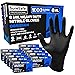 SureSafe OBSIDIAN SIX Heavy Duty Black Nitrile Gloves - 6 Mil, Puncture-Resistant - 1000 Count
