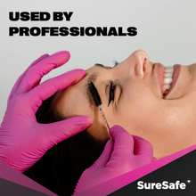 Load image into Gallery viewer, SureSafe ROSÉ Nitrile gloves - Pink Disposable, Powder-Free

