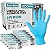 SureSafe Blue Nitrile Blend Gloves - 3 Mil, Powder-Free, Stretch - 1000 Count