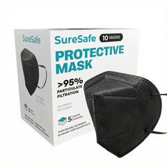 SureSafe KN95 Mask 5-Layer Filtration Protection 10/PACK