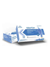 Load image into Gallery viewer, Box of blue medical nitrile gloves, powder-free.
